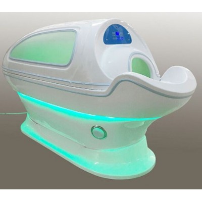 Infared sauna spa capsule pod with 6 colors led light led therapy vicky shower water massage bed MK-886